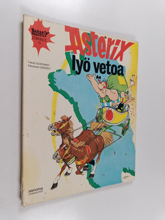 Goscinny ym. : Asterix lyö vetoa