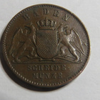Saksa/Baden 1 kreuzer 1869 - pikkukuva 2