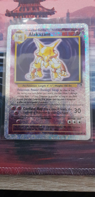 Alakazam legendary collection reverse holo