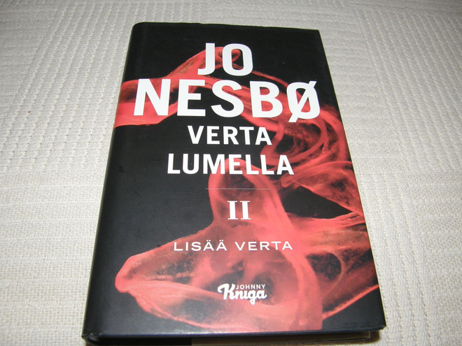 Jo Nesbo Verta lumella II Lisää verta  -sid