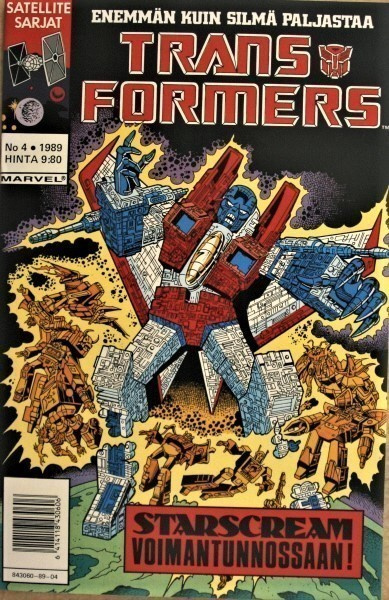 Trans Formers 4/1989 , lukematon