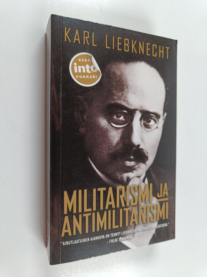 Karl Liebknecht : Militarismi ja antimilitarismi