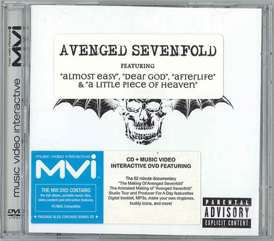 Avenged Sevenfold (CD+DVD) NEAR MINT!! s/t