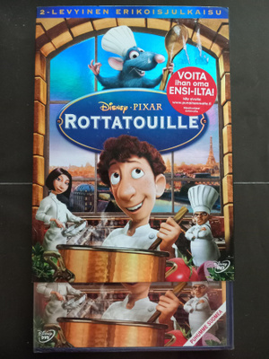 Rottatouille Suomi dvd
