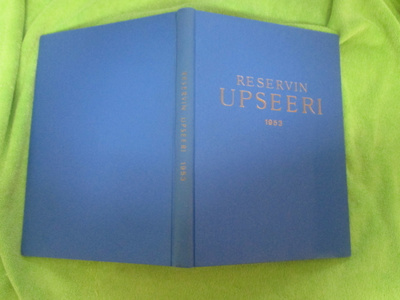 RESERVIN UPSEERI 1953 ( uudenveroinen vuosikerta !!!