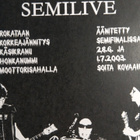 Häiriköt . Semilive. 7" EP. - pikkukuva 2