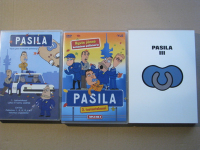 PASILA 1. - 3. Tuotantokaudet( + kirja )