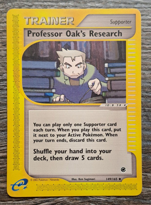 Professor oaks research 149/165!