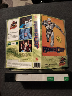 Robocop piirretty VHS Alfa