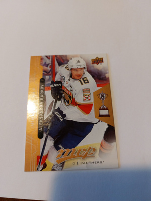2018-19 UD MVP Winners Achievement #PW4 Aleksander Barkov