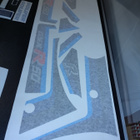 Suzuki GSXR50 (4-tahti) tarrasarja laminoimaton viimeiset - pikkukuva 1