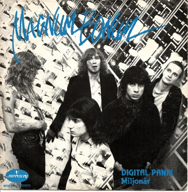 MAGNUM BONUM: Digital Panik / Miljonär  7"kk