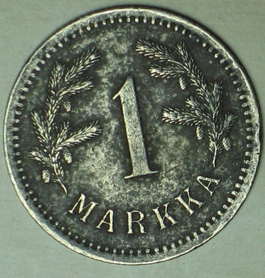 1921 SUOMI 1 markka