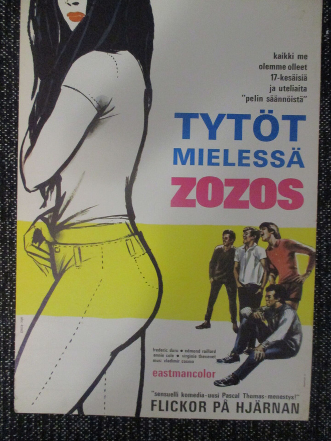 Tytöt mielessä (1973) - vanha elokuvajuliste