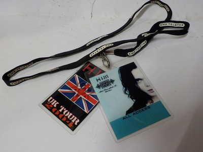 HIM RARE 2004 BACKSTAGEPASSI SETTI + KAULANAUHA
