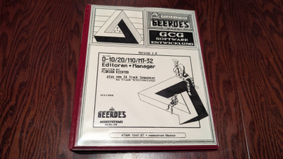 Geerdes D-10/MT-32 Softworkstation - Atari ST - CIB
