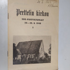 Perttelin kirkojn 500-vuotisjuhlat 24.-25.8.1940 - pikkukuva 1