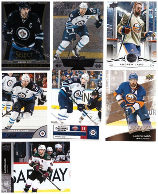7 x ANDREW LADD  Jets, Coyotes, Islanders
