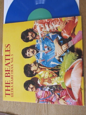 The Beatles Ultra rare trax vol 5 lp sininen vin uusi 66/100