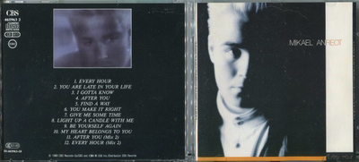 MIKAEL ANREOT . CD-LEVY . EVERY HOUR