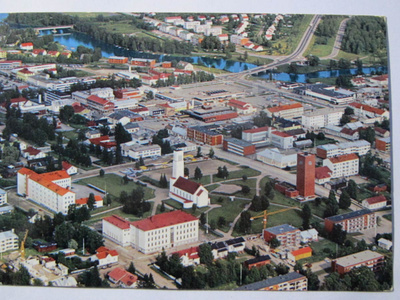 Iisalmi . Ilmakuva.