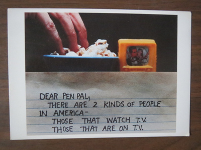 Anne Turyn: Dear Pen Pal huumorikortti