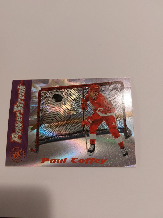 1995-96 Stadium Club Power Streak #PS4 Paul Coffey