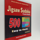 Khalid Alzamili : Jigsaw Sudoku Puzzle Book - 500 Easy to... - pikkukuva 1