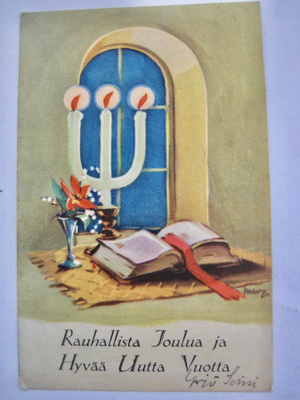 VANHA Postikortti Martta Wendelin 1930-l