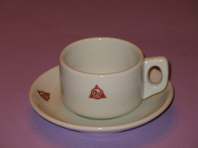 Arabia: Vanha KAHVI / TEEKUPPIPARI