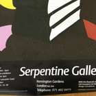 Patrick Caulfield juliste  1992 pop-taide Serpentine G - pikkukuva 3