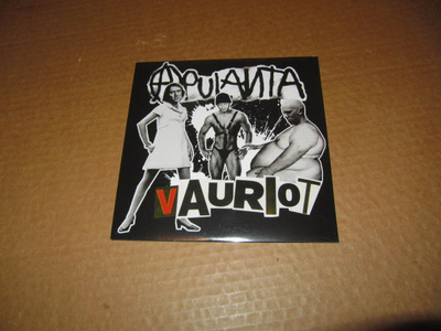 Apulanta 7" Vauriot/Kumi,nahka,piiska,punainen helvetti