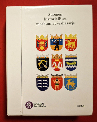 9 x 5 € PROOF: Suomen historialliset maakunnat.