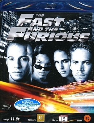 Hurjapäät - The fast and the furious (BLU-RAY)
