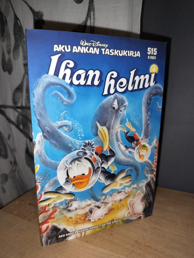 Aku Ankan taskukirja 515 - Ihan helmi - Uusi