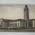 VANHA Postikortti Rautatieasema Raitiovaunu Helsinki 1925 - pikkukuva 1