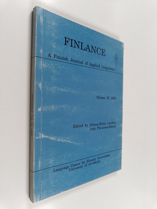 Finlance : A finnish journal of applied linguistics