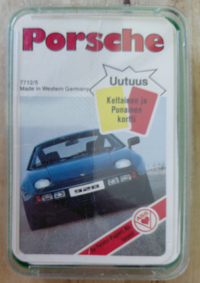 Porsche-pelikortit