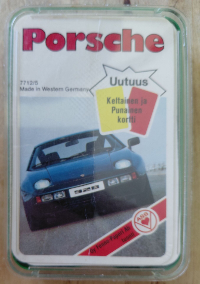 Porsche-pelikortit
