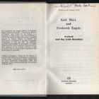 Marx and Engels On Ireland, Progress Press 1971, skp., K3 - pikkukuva 4