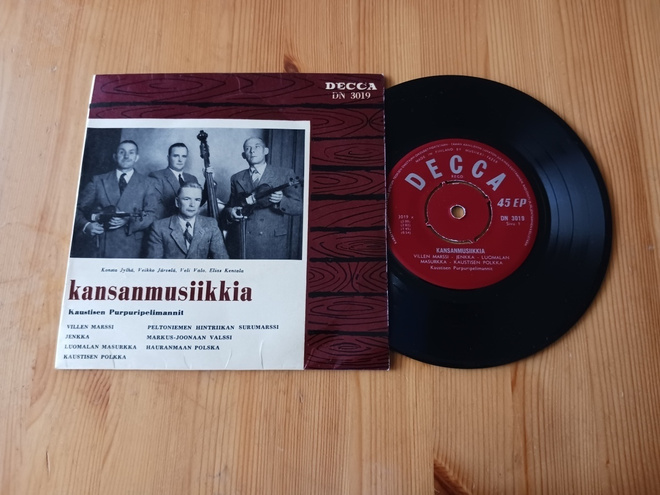 Kaustisen Purppuripelimannit – Kansanmusiikkia ep orig 1959