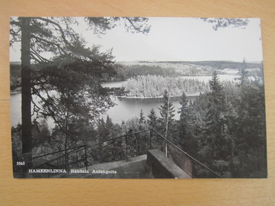 VANHA Postikortti Hämeenlinna 1950-l Alkup. Mallikappale