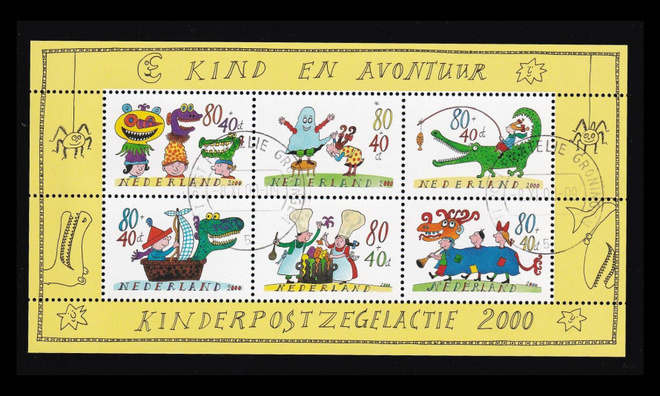 Alankomaat 1826BL67 o Voor het Kind lapset ja seikkailu (200