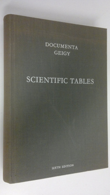 Konrad (ed.) Diem : Documenta Geigy Scientific Tables