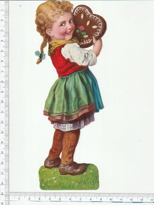 *Kerttu, piparityttö, 18,5 x 7 cm *