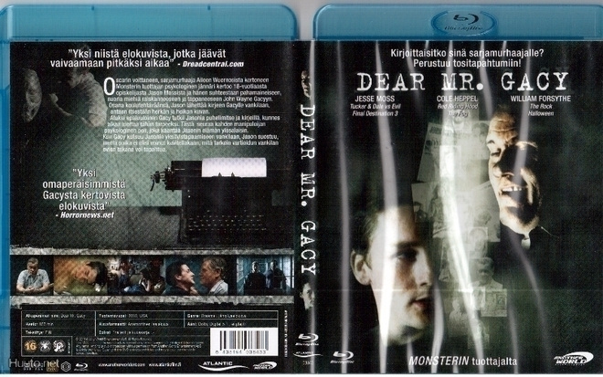 (blu-ray) dear mr. gacy (kirjoittasitko sarjamurhaajalle)