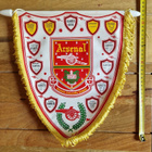 Arsenal Vintage Iso 80-luvun Jalkapalloviiri - pikkukuva 1