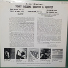 SONNY ROLLINS QUARTET - TENOR MADNESS M-/M- LP - pikkukuva 2