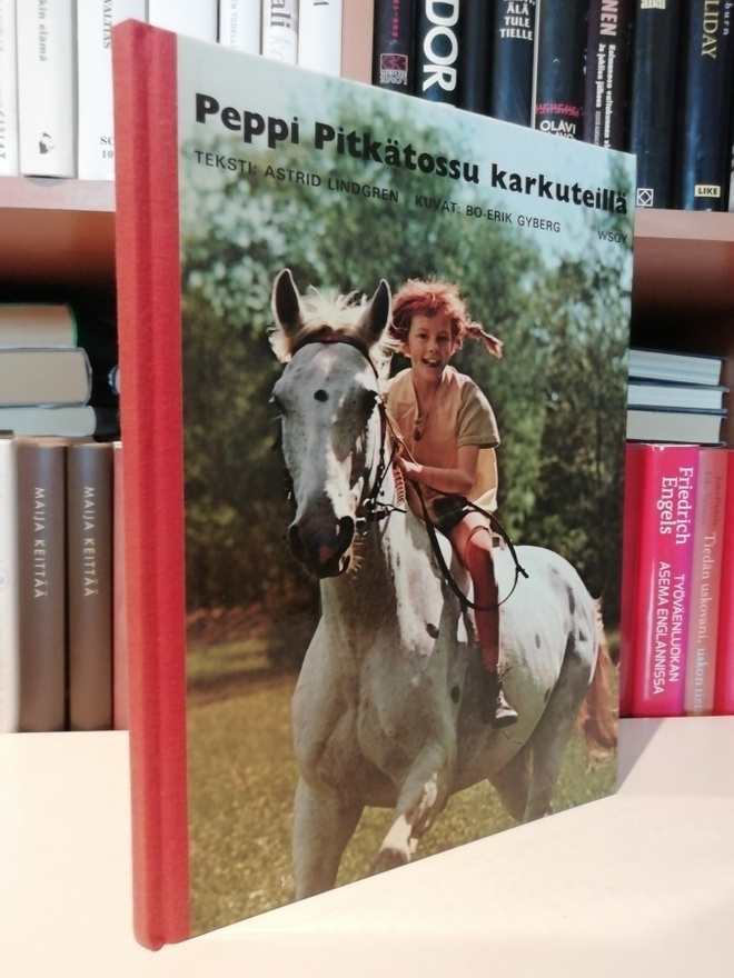 Astrid Lindgren - Peppi Pitkätossu karkuteillä - kuv. Gyberg