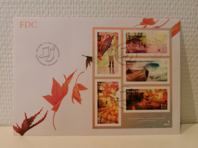 FDC- ensipäiväkuori - Syksyn merkit - 2013